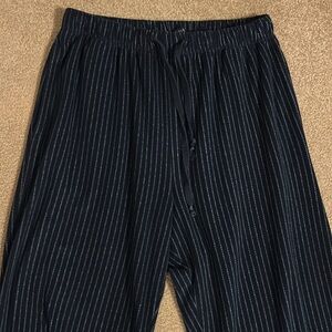 Nautica Navy Striped sleepwear Pants